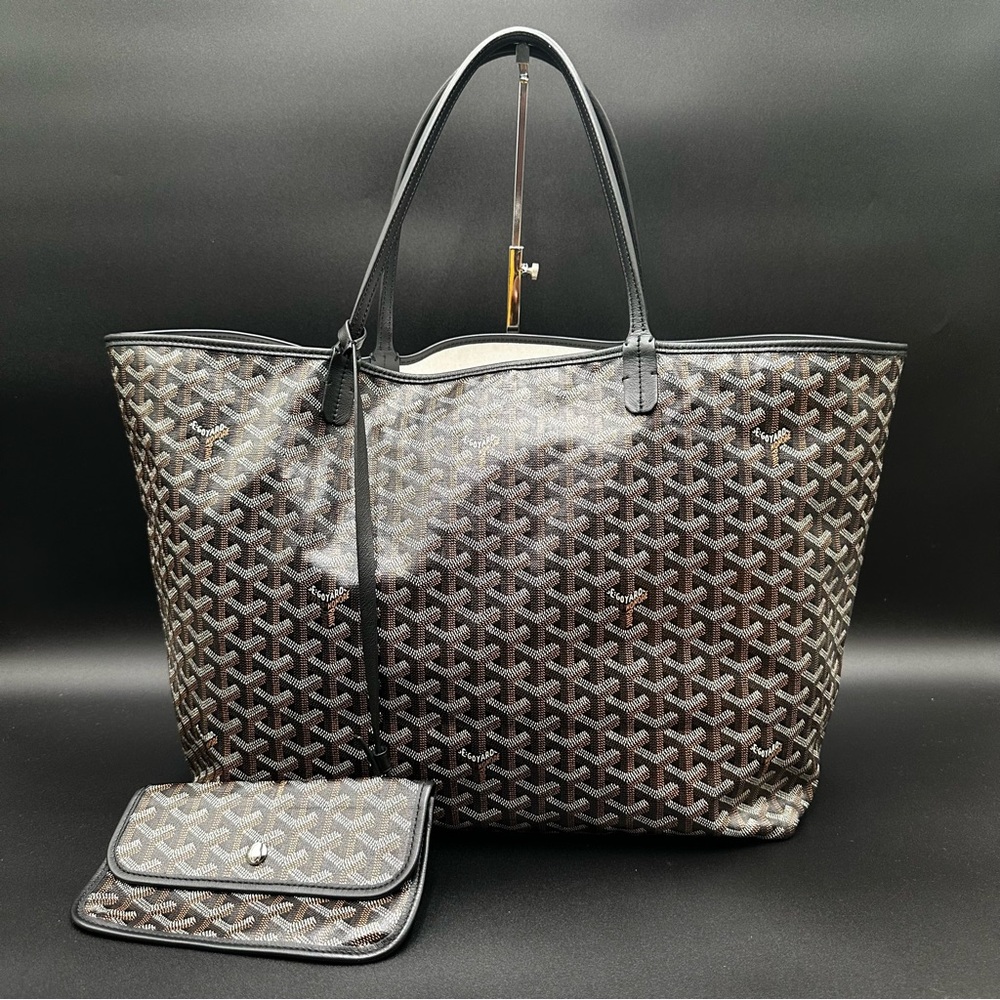 Goyard St Louis GM Tote - Black